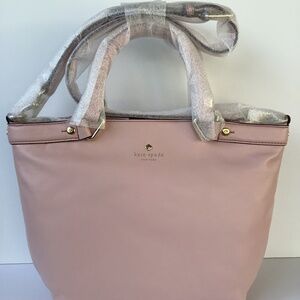 Last 1 KATE SPADE Hamilton Handbag Crossbody Cipria Pink Leather NWT MSRP $328